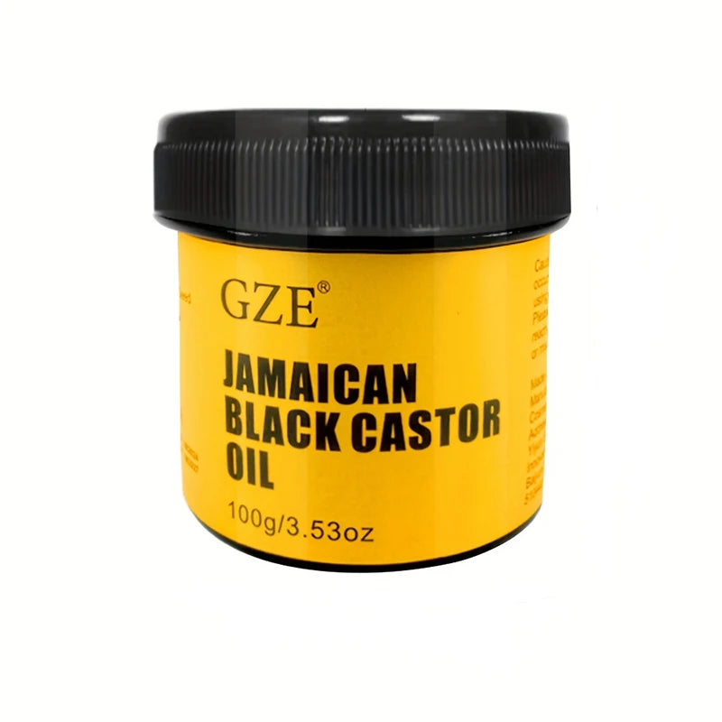 GZE JAMAICAN Aceite de ricino negro puro prensado en frío para el crecimiento del cabello, hidratación de la piel y la salud del cuero cabelludo: promoción del cabello grueso