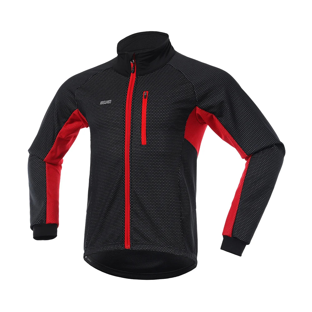ARSUXEO, chaqueta y pantalones cálidos de invierno para ciclismo para hombre, cortavientos para bicicleta, ropa deportiva térmica, trajes para bicicleta, ropa de ciclismo MTB 20A