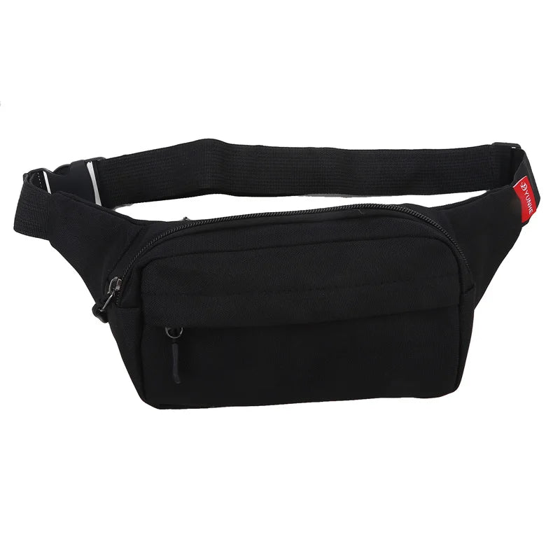 Riñonera para hombre y mujer, bolso informal grande con cinturón para teléfono, bandolera de hombro, bolso de pecho, bolso de plátano a la cadera