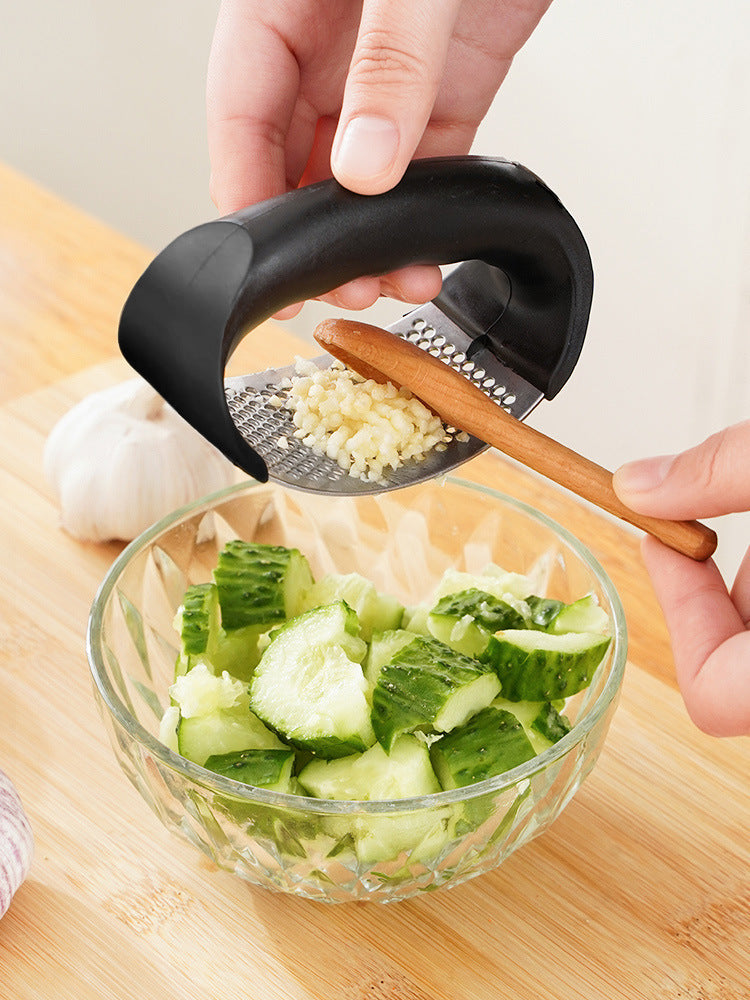 Trituradora de prensa de ajo de acero inoxidable, picadora Manual de ajo, herramienta para cortar ajo, herramientas para frutas y verduras, accesorios de cocina