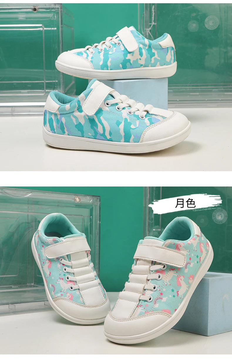 Nuevos zapatos anchos descalzos para niños |   Zapatillas minimalistas para niños/niñas |   Suela saludable de caída cero |   Natural para crecer