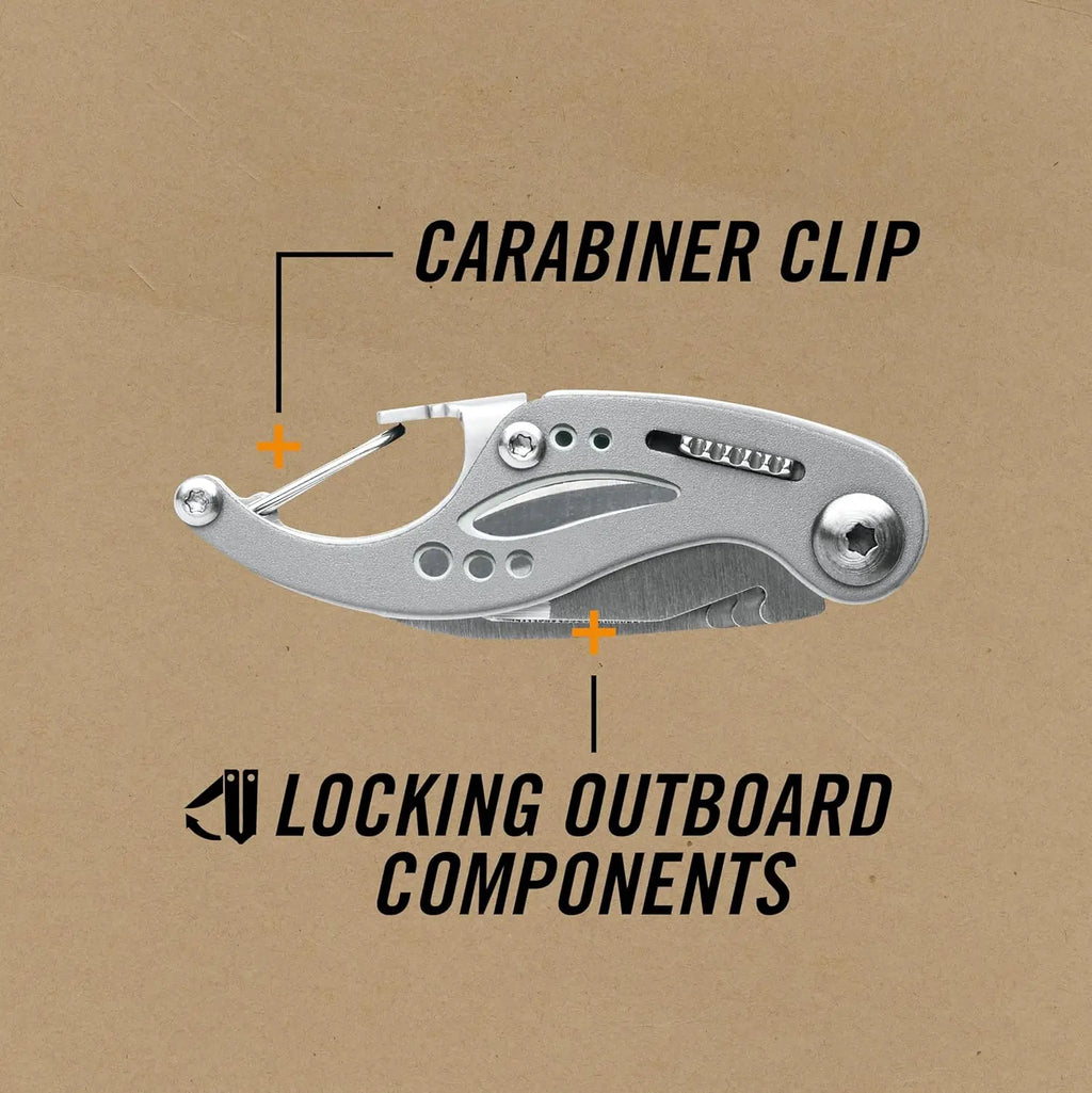 GERBER CURVE-multiherramienta para acampar, accesorios tácticos de supervivencia, aparatos edc para exteriores, mango de aluminio de autodefensa para caza