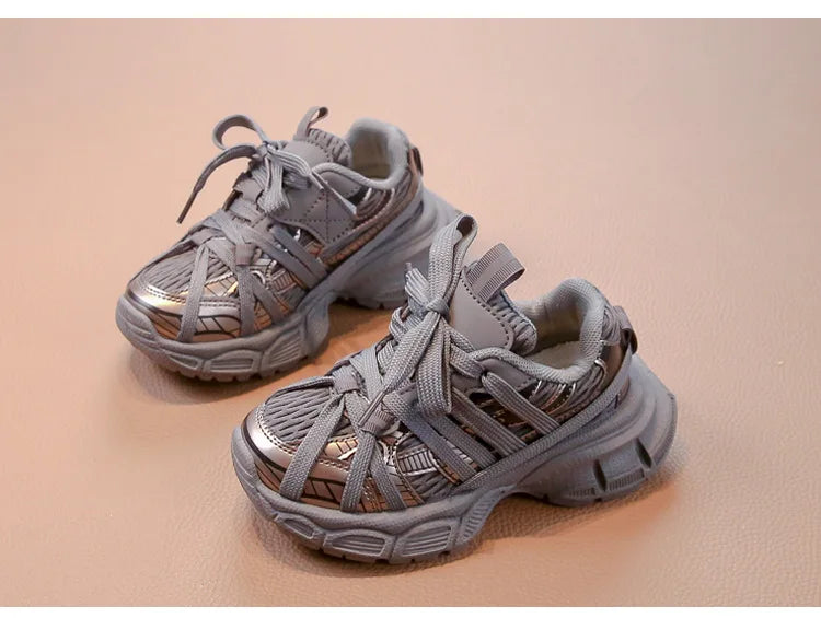 Zapatillas Deportivas para Niños, Modelo Chunky 2026, Nuevas Zapatillas de Baloncesto para Niñas, Modernas y Versátiles, Zapatillas Deportivas Casuales para Niños para la Escuela, Transpirables