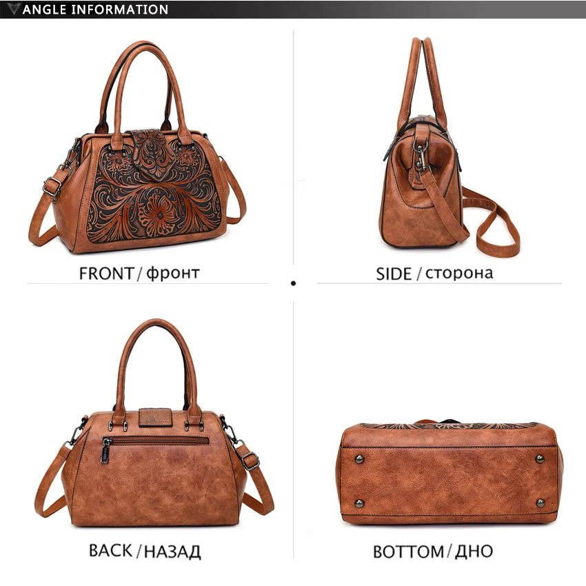 Bolso Retro de alta calidad, bolso de hombro para mujer, bolso de diseñador lujoso, bolsillo de oficina en relieve 3D, Bolsos de marca Lujo, nuevo paquete de regalo