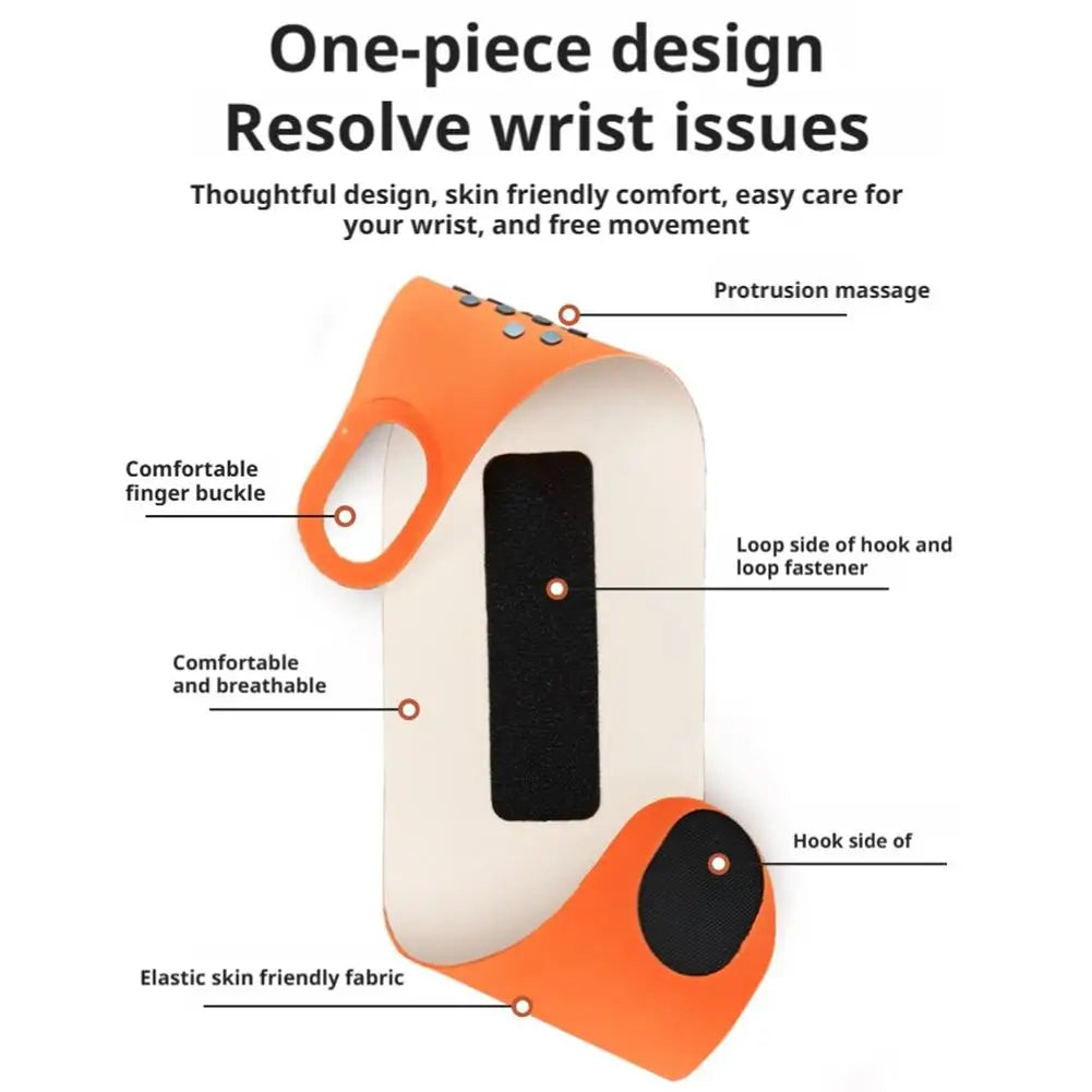Protector de Muñeca Ajustable, Elástico, Anti-Esguinces, con Compresión Transpirable para Protección de la Funda del Tendón