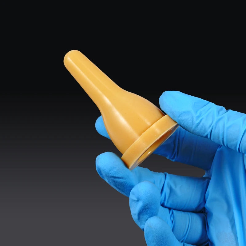 Biberón de 900 ml para alimentar terneros, corderos y cabritos, con chupete amarillo, para cría en granja, herramienta de alimentación para ovejas y cabras