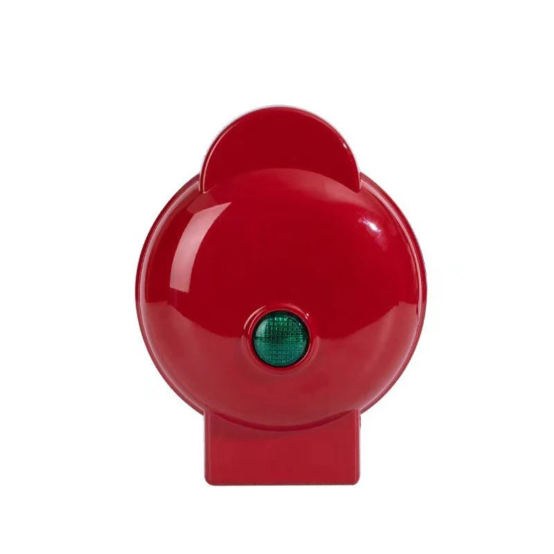 Mini máquina eléctrica para hacer gofres, calefacción de doble cara, asador para desayuno en casa, cocina, pequeña máquina de cocina para postres