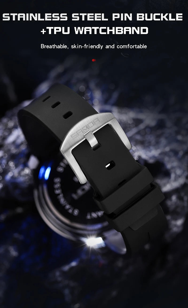 Relojes automáticos de marca de lujo para hombre, reloj mecánico resistente al agua con diseño cuadrado, relojes deportivos elegantes para mujer, reloj Masculino 2026