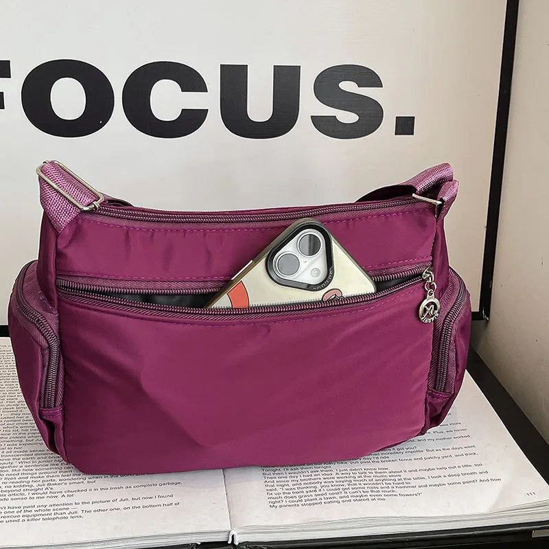 Bolso de mujer, bolso bandolera, bolso cuadrado pequeño de moda, mochila pequeña con múltiples compartimentos, bolso de hombro pequeño, bolso de mujer