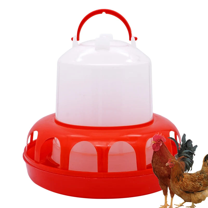 Cubo para beber automático para aves de corral, alimentador de palomas y codorniz, agua de alimentación para pollos, suministro de herramientas de alimentación de animales para aves de corral, 1Kg/3Kg
