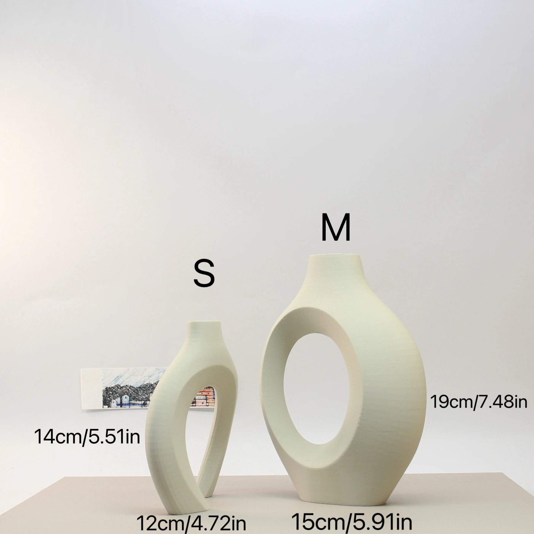 Un conjunto de adornos de jarrón, florero de adornos para decoración del hogar, florero seco, oficina, florero decorativo para gabinete de entrada