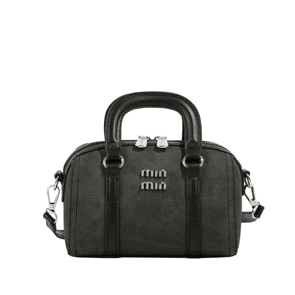 Nuevo bolso vaquero Boston a la moda para mujer, bandolera de un solo hombro, bolso con asa, bolsos de hombro