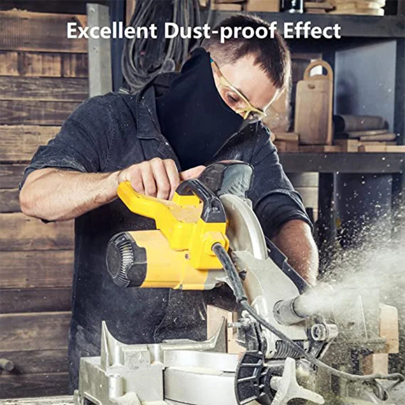 Máscara de esquí para hombres, máscara facial completa, pasamontañas, máscaras de esquí negras, cubierta protectora para la cabeza de polaina para el cuello para motocicletas