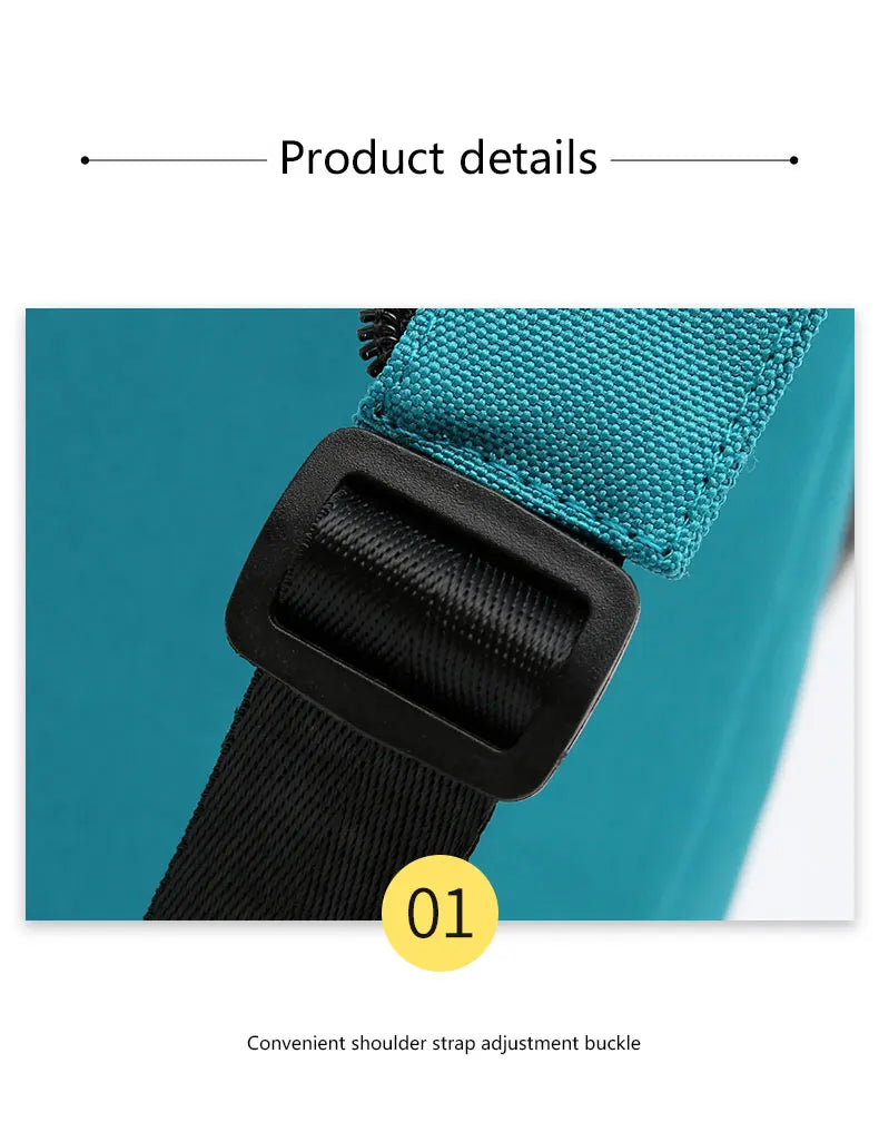 El bolso de pecho para hombres y mujeres se puede usar con una mochila multifuncional cruzada de un hombro y dos hombros. Bolso de pecho de moda