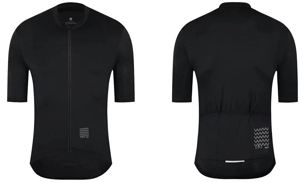 YKYWBIKE-Camiseta de ciclismo para hombre, Maillot de verano para bicicleta de montaña, camiseta para descenso, equipo profesional de alta calidad, ropa de bicicleta de manga corta