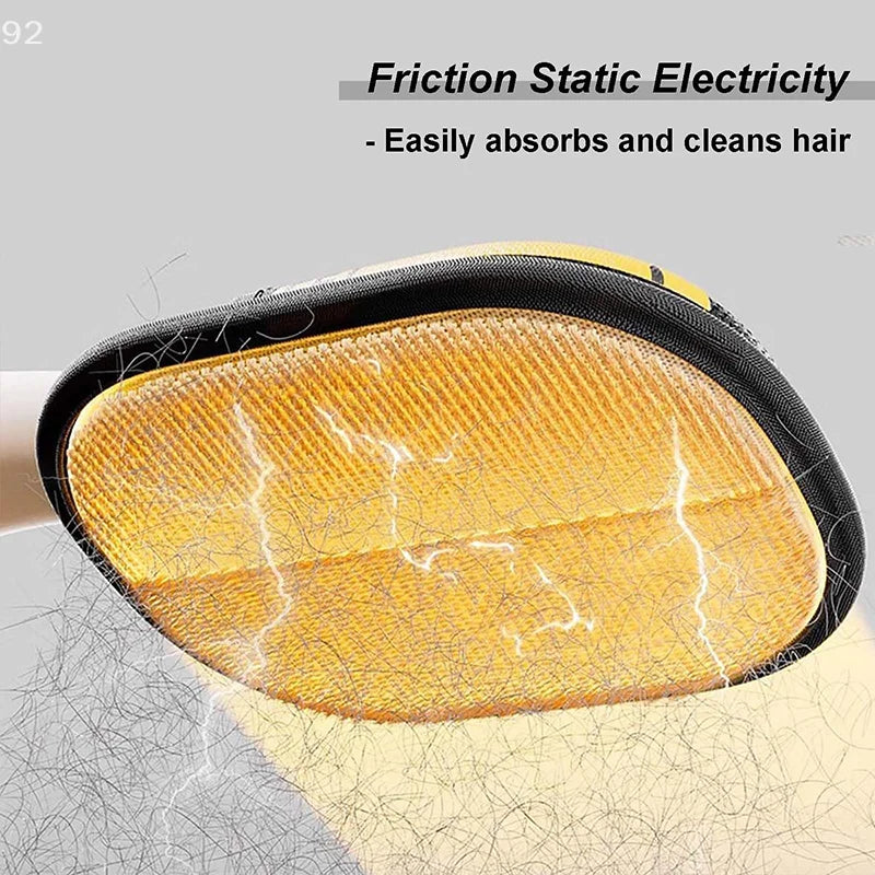 2026 guantes electrostáticos modernos, herramienta de depilación de mascotas para gatos y perros