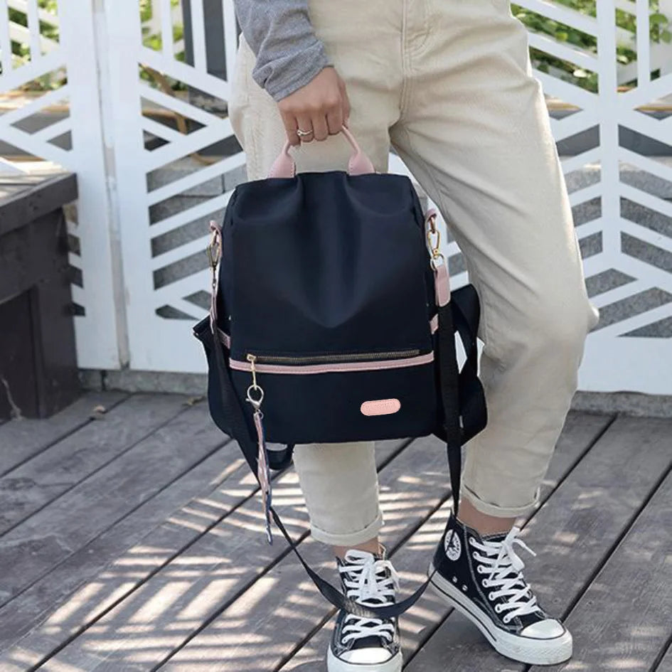 Mochila mujer mochila viaje antirrobo tela oxford ligera y moderna y versátil