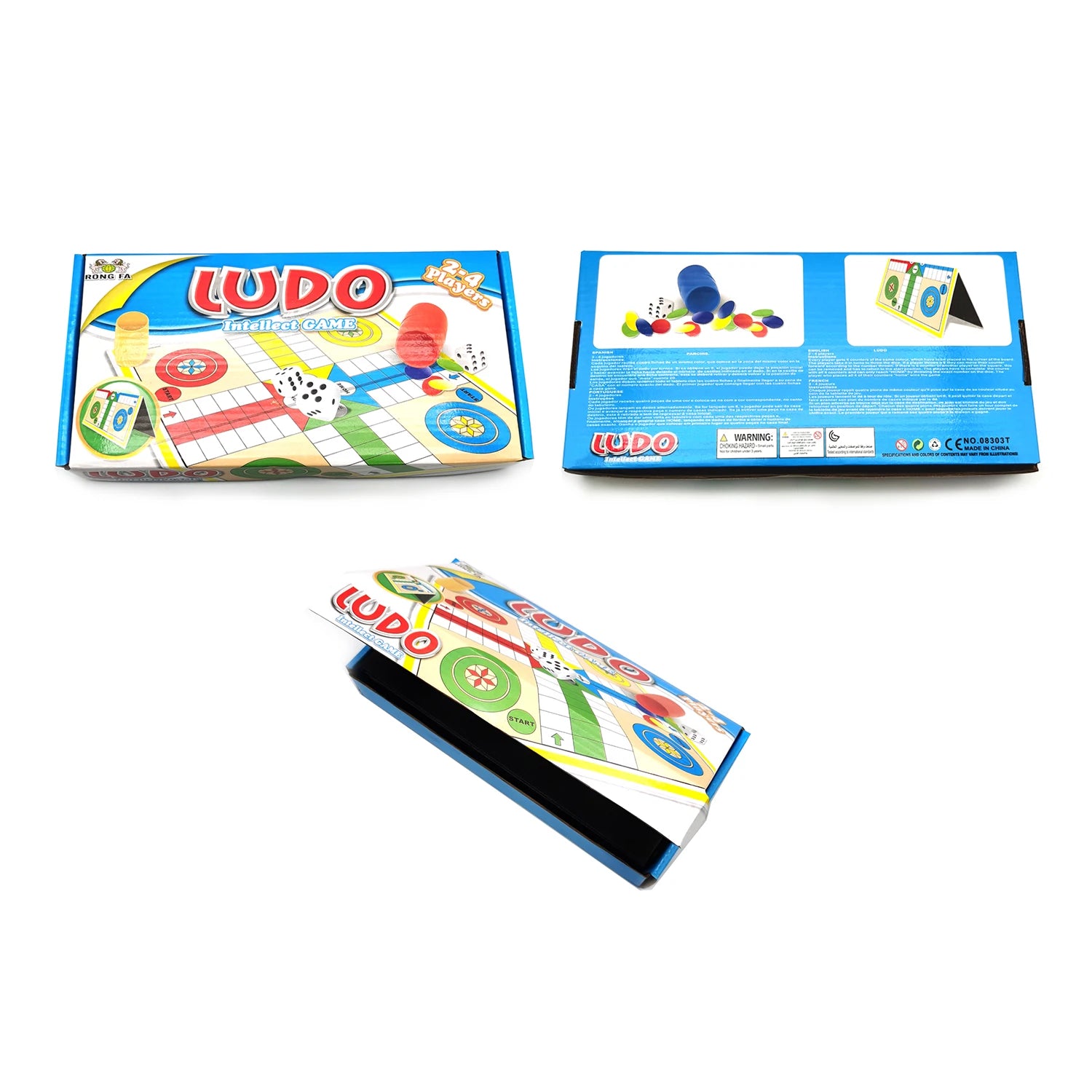 LUDO, juego de estrategia, juego plegable portátil, juegos de mesa, regalo, ideal para viajar, juegos clásicos, tablero de ajedrez
