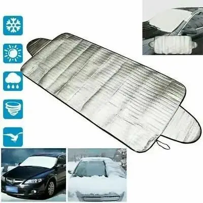 Protección Exterior para Automóviles, Cubiertas para Automóviles que Bloquean la Nieve, Protector de Hielo y Nieve, Visera, Parasol, Cubierta para Parabrisas Delantero y Trasero, Protectores
