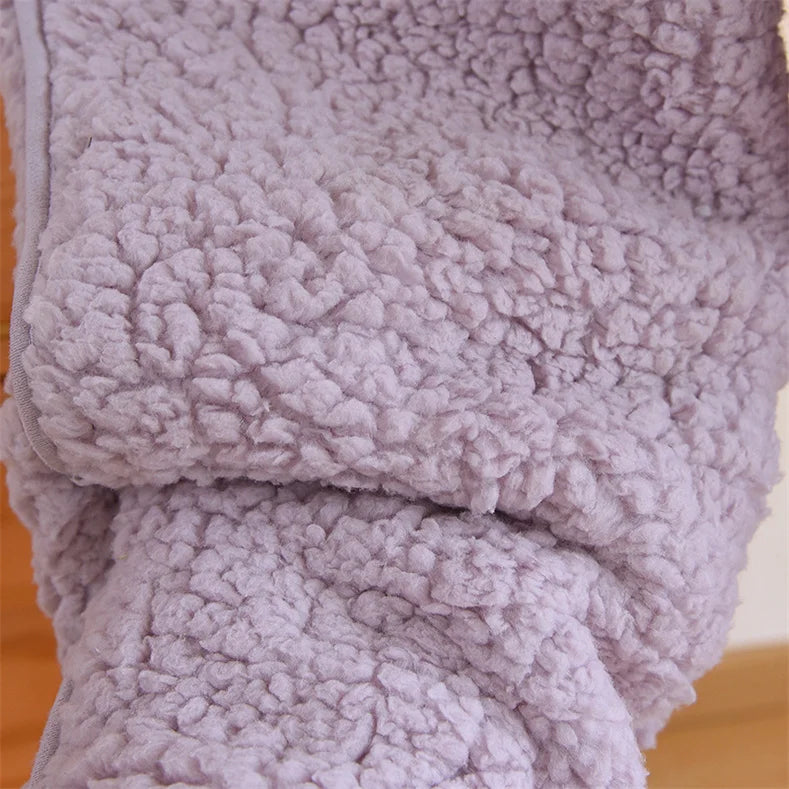 Otoño Invierno nuevas mujeres cálido suave pareja pijamas de lana Coral 2 piezas traje para casa Casual pijamas con capucha ropa de noche