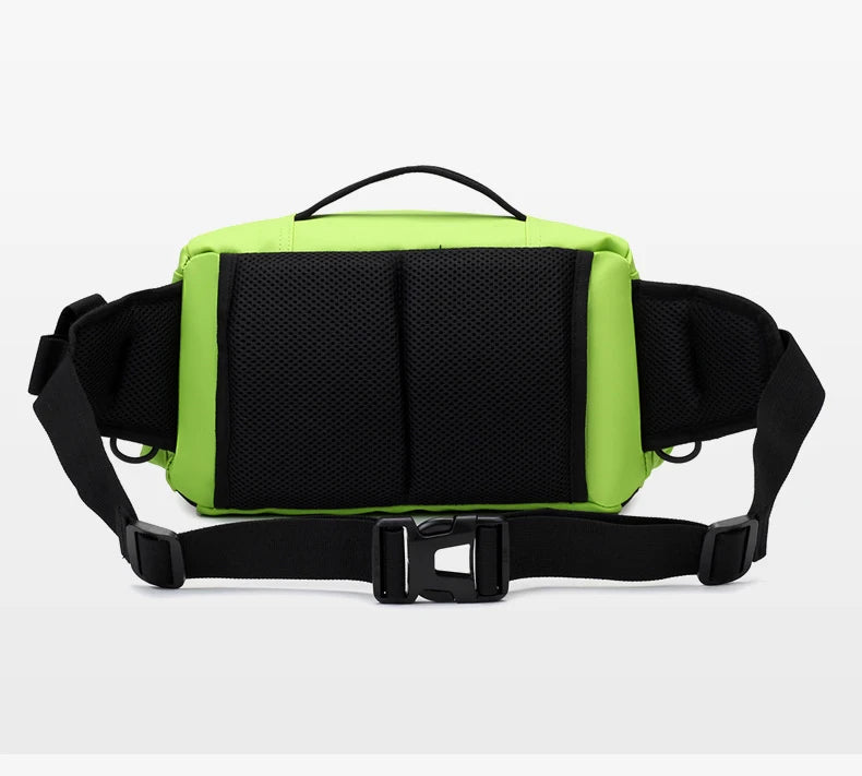 Bolsa de pecho para senderismo para hombre, riñonera de viaje con múltiples bolsillos, para escalada al aire libre, correr, ciclismo, bandolera, bolsa de aparejo con cinturón Molle deportiva