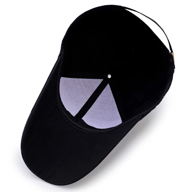 Gorra de béisbol Gorra deportiva Color sólido Sombrero para el sol Moda casual Al aire libre Hip-Hop Gats para hombres y mujeres Sombrero