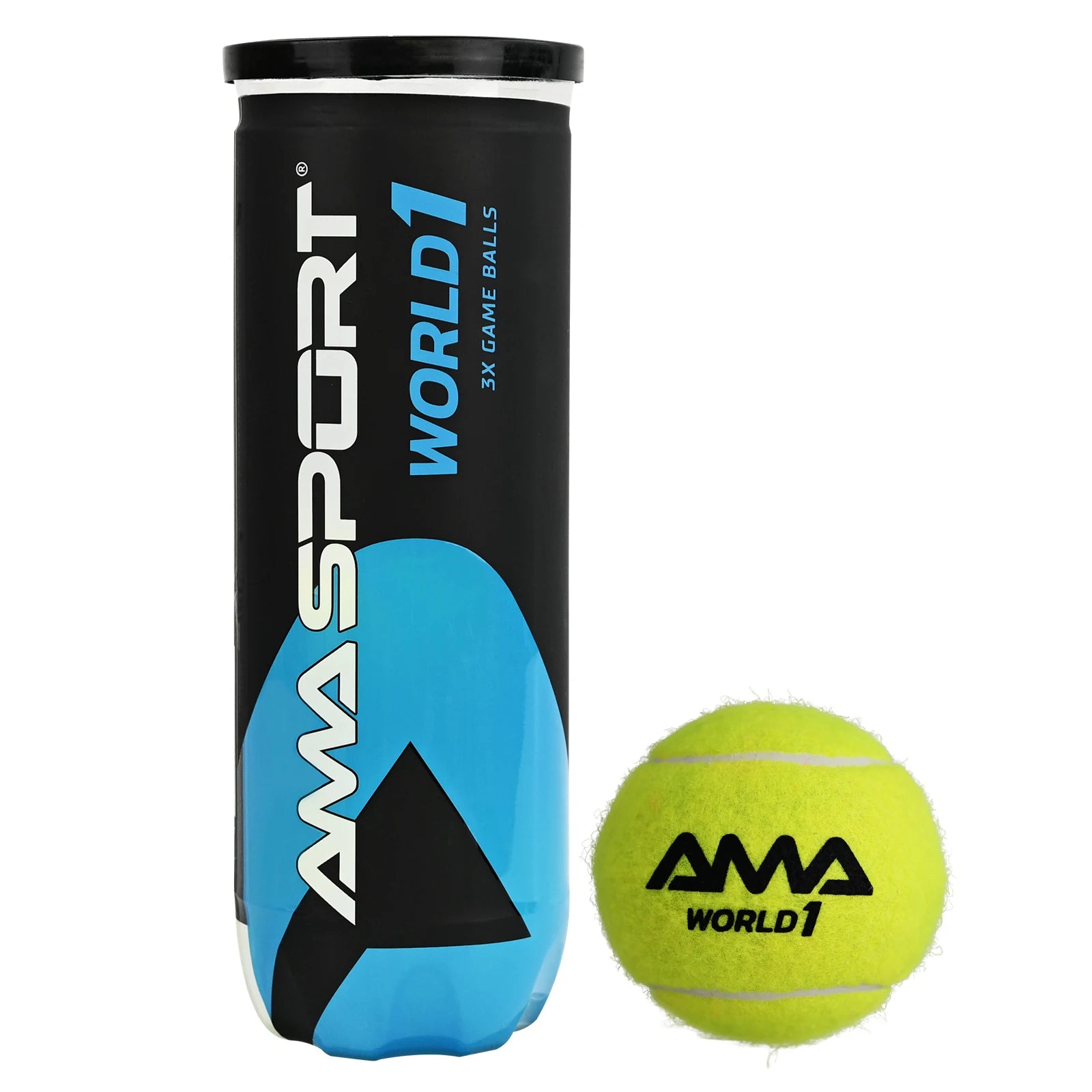Padel Court Balls - Pelotas de padel duraderas de grado de torneo para jugadores profesionales y aficionados - Pelotas de padel de rebote óptimo
