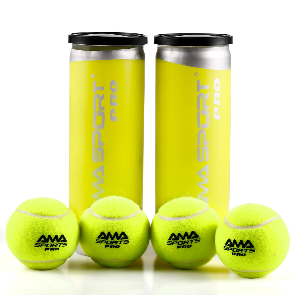 Padel Court Balls - Pelotas de padel duraderas de grado de torneo para jugadores profesionales y aficionados - Pelotas de padel de rebote óptimo
