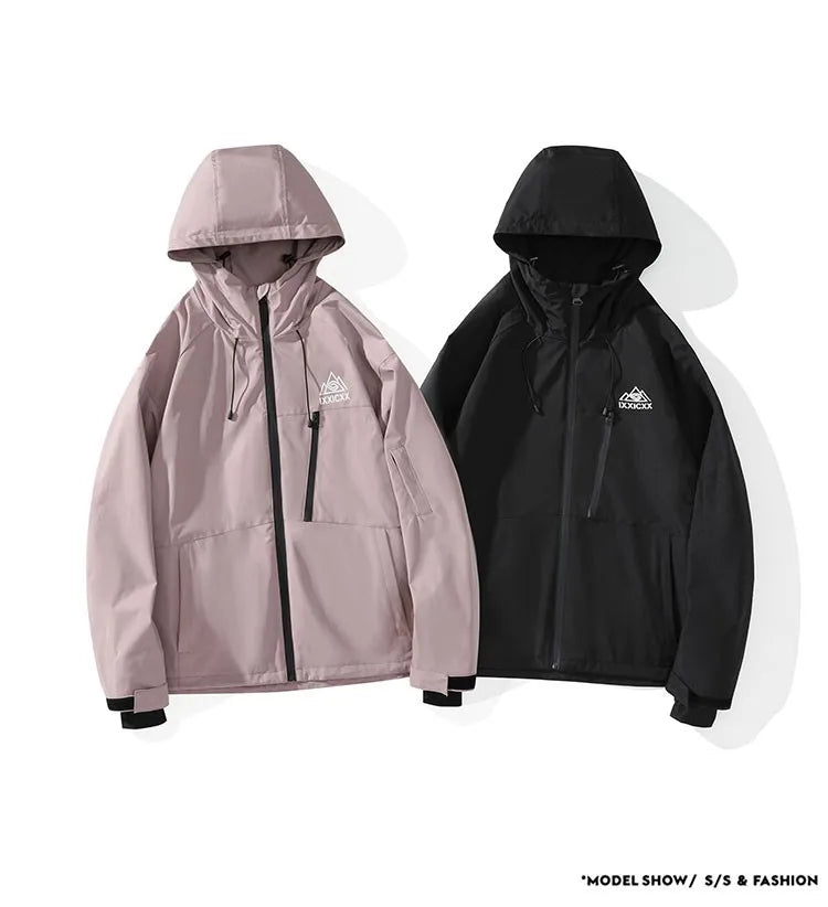 Traje de esquí de invierno para hombres y mujeres, conjunto de chaqueta y pantalones de esquí gruesos y cálidos impermeables para snowboard, ropa para exteriores, M-5XL