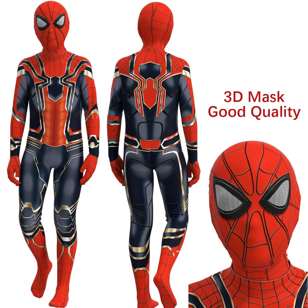 Disfraz de superhéroe de araña para niños, mono de LICRA, disfraces de Halloween, mono, conjunto de fiesta de separación para niños, mono de Halloween