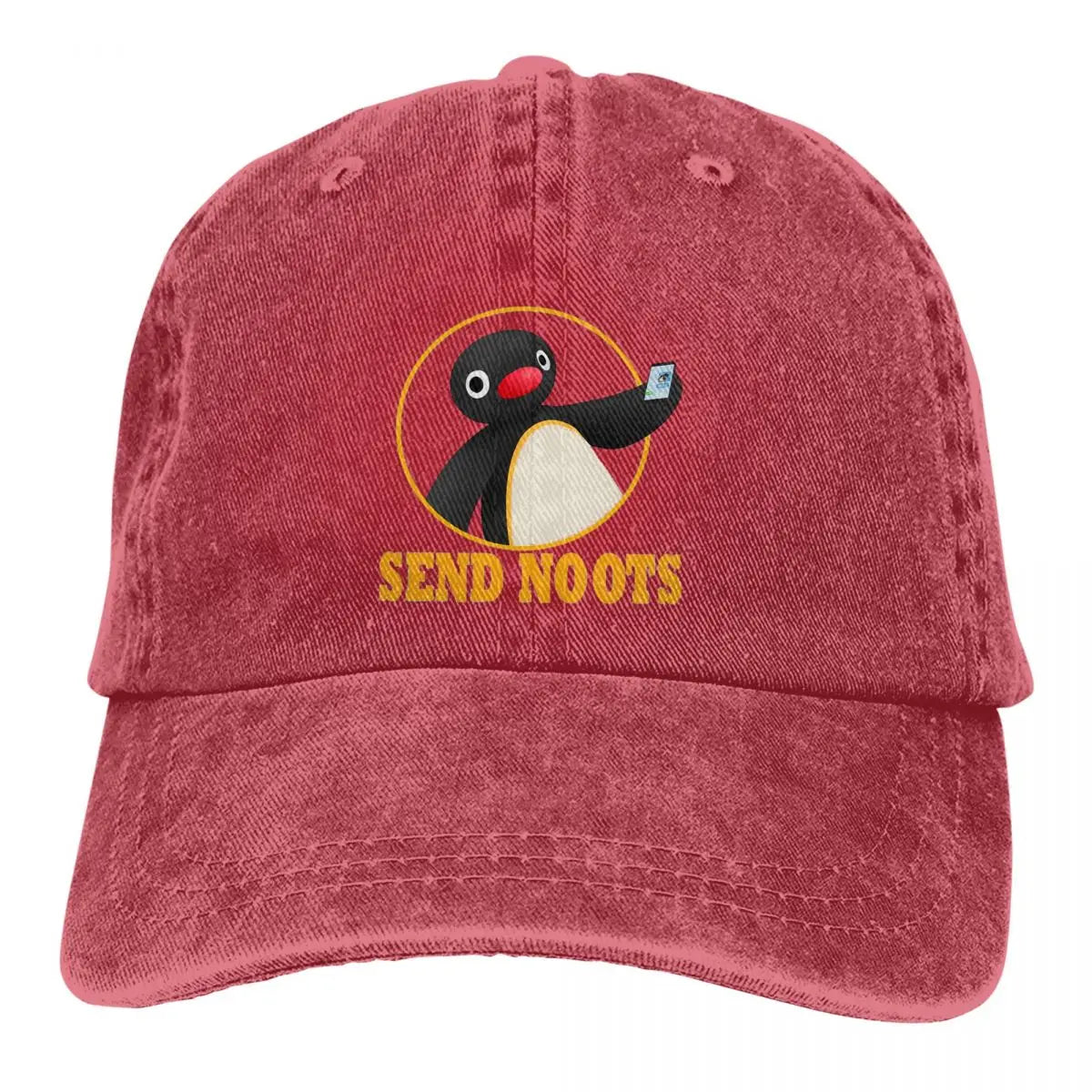 Gorra de verano con visera, sombrero de vaquero con visera, Hip Hop, Pingu Pinga Penguin TV