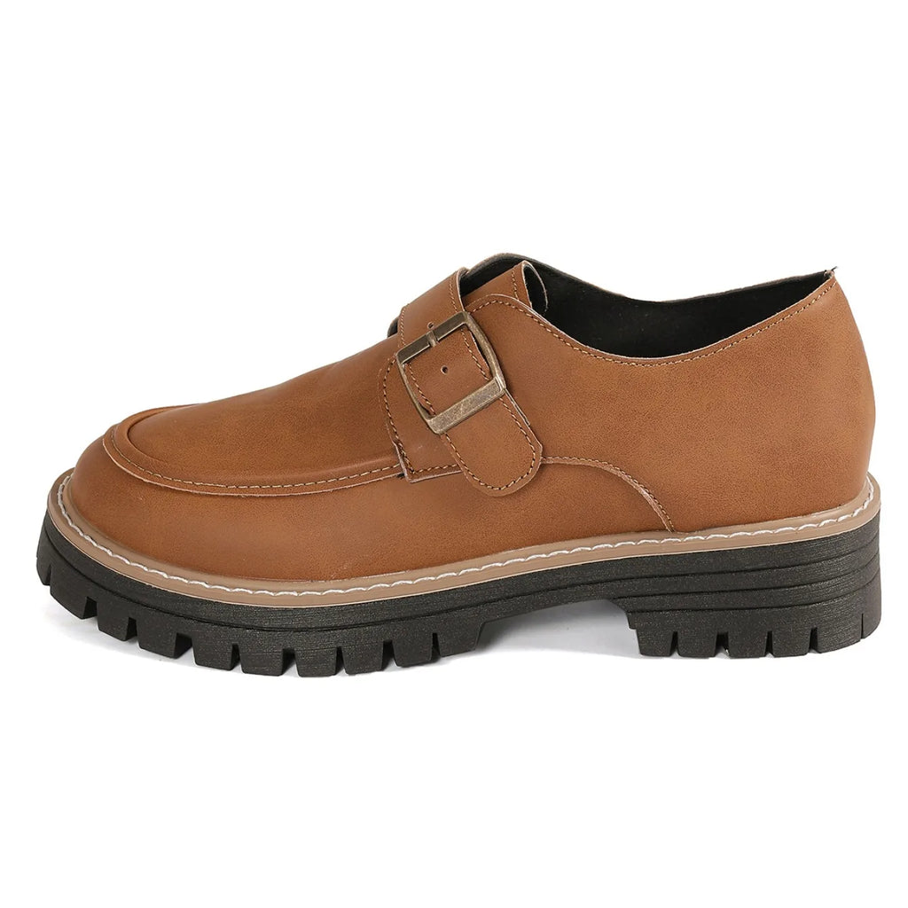 Zapatillas De deporte con plataforma para Mujer, Zapatos planos informales De diseñador De otoño para Mujer, zapatillas cómodas para caminar con hebilla De tendencia, Zapatos De Mujer