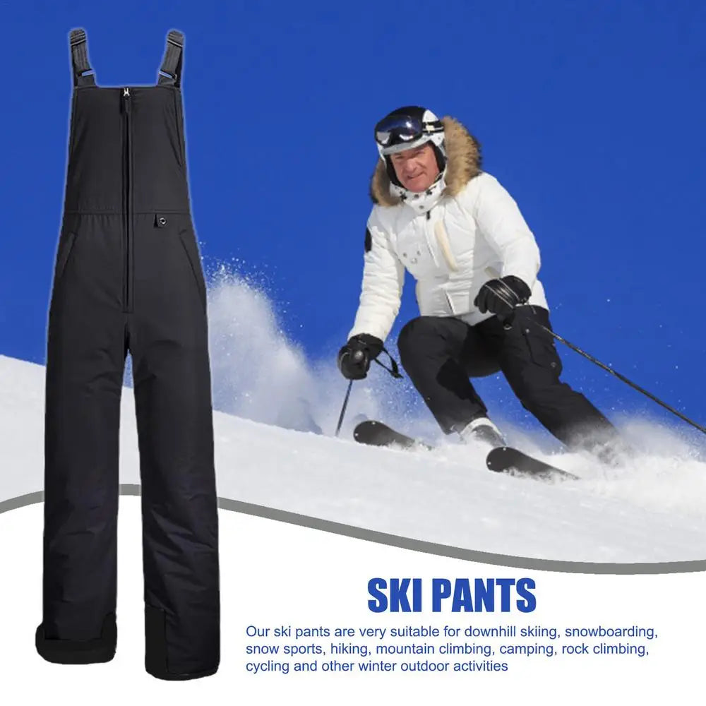 Pantalones de esquí aislados, monos Ripstop, monos de Snowboard con aislamiento cálido, cómodos Baberos para nieve, pantalones de esquí para hombres y mujeres, S-4XL