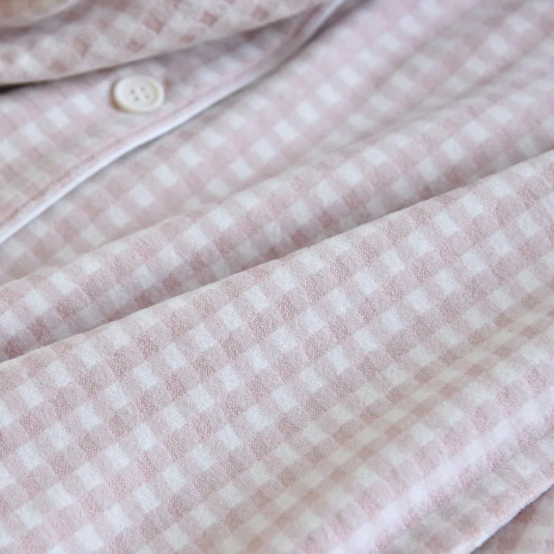 Pijamas de pareja para calentar y mantener el calor, pantalones de manga larga para otoño e invierno, ropa de dormir holgada para mujer, ropa de dormir para hombre