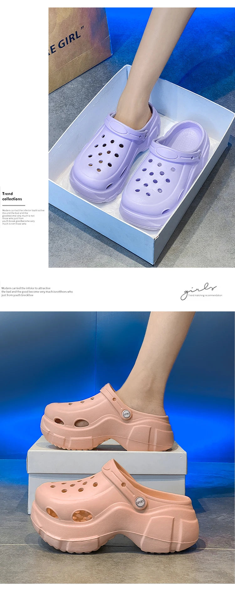 Sandalias de moda para mujer, zapatillas impermeables, zapatos de mujer, toboganes de verano para exteriores, zapatos de jardín de suela blanda, zuecos de interior, sandalias