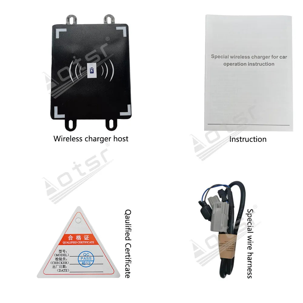 Nuevo producto de carga inalámbrica rápida para automóviles Carga rápida para teléfonos móviles para Cadillac CT4 2020-2021