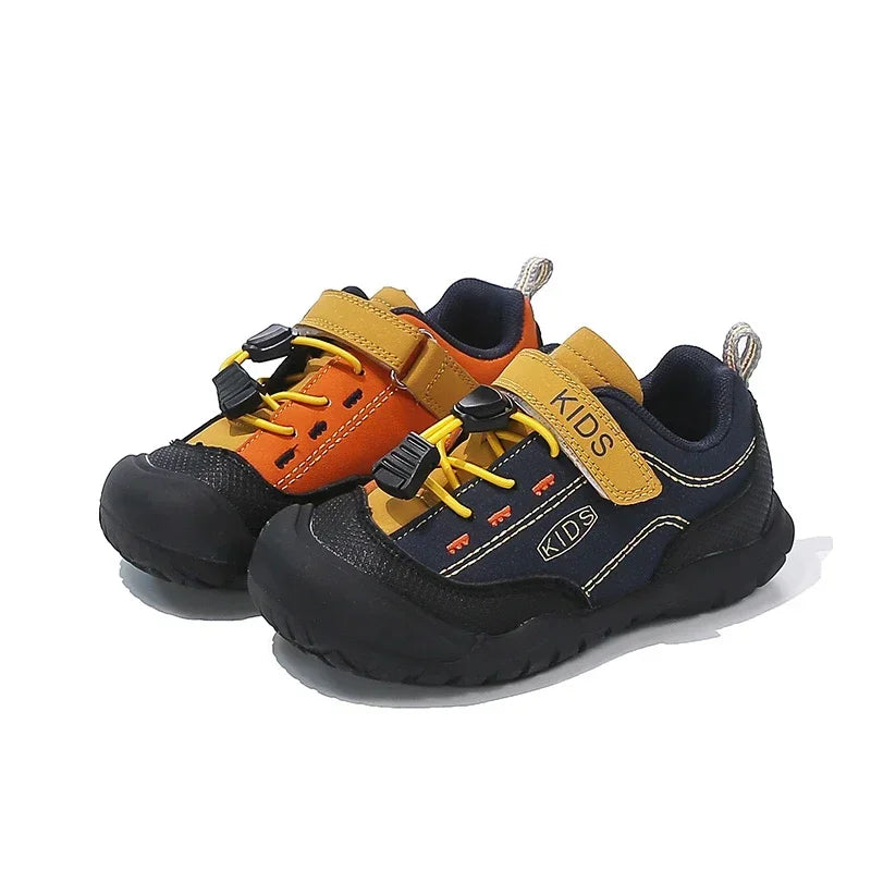 Zapatos deportivos para niños, zapatillas de deporte con suela blanda y punta superior, antideslizantes, cómodas, 2025, nueva moda, zapatos informales para niños y niñas