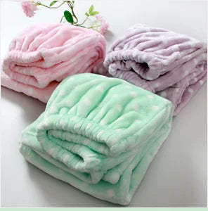 Pijamas de invierno, pantalones de Casa para mujer, pantalones elásticos, Pijamas holgados y cálidos y gruesos, pantalones, ropa de dormir estampada, ropa de dormir de otoño