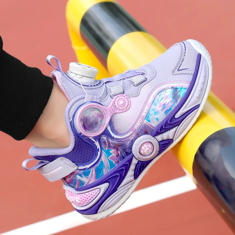 Zapatillas de baloncesto para niños, moda para chicas, entrenamiento, suela antideslizante, zapatillas acolchadas, cómodas zapatillas suaves para correr para chico