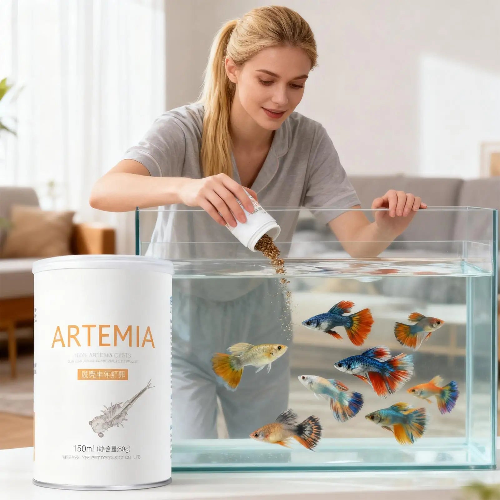 Alimento en Pellets para Peces, Dieta Nutricionalmente Equilibrada, Alimento para Peces, para Lubina, Trucha, Bagre, Pesca en Agua Salada y Agua Dulce