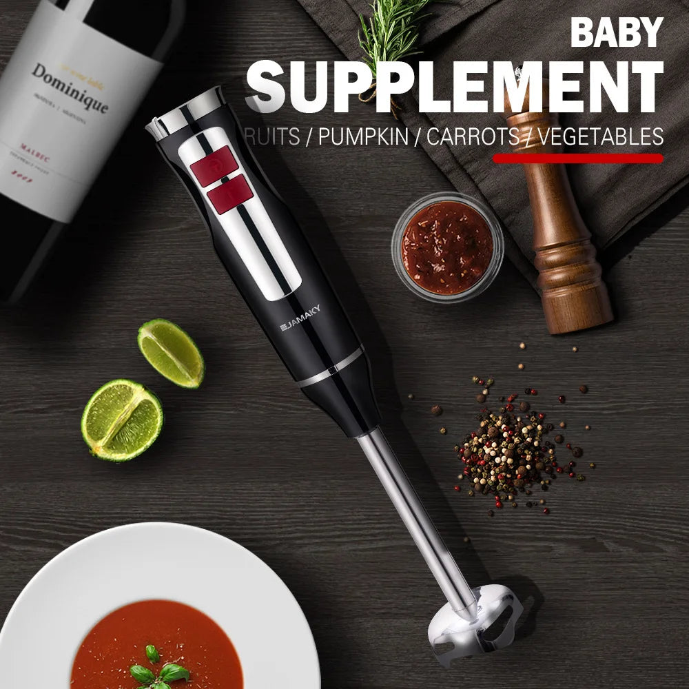 Licuadora doméstica 2026, palo de cocina multifuncional de 1500w, máquina de alimentos auxiliar para bebés pequeños, picadora de carne, procesador de alimentos