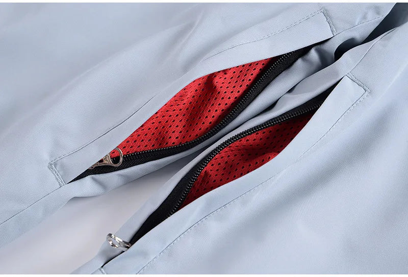 Traje de esquí para hombre y mujer, chaqueta de esquí impermeable a prueba de viento y pantalones con correa, traje cálido de invierno para pareja, novedad de 2023