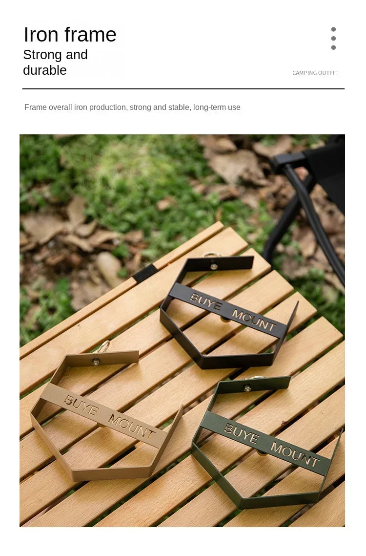 Bandeja de bobina para mosquitos al aire libre, herramientas de Camping, soporte para bobina de mosquitos para senderismo turístico, suministros de Camping, soporte para bobina de mosquitos colgante