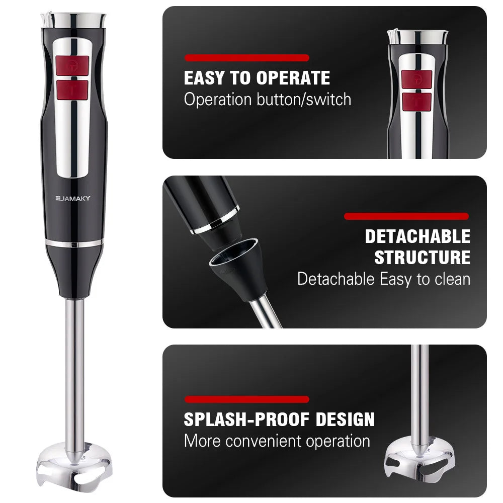 Licuadora doméstica 2026, palo de cocina multifuncional de 1500w, máquina de alimentos auxiliar para bebés pequeños, picadora de carne, procesador de alimentos