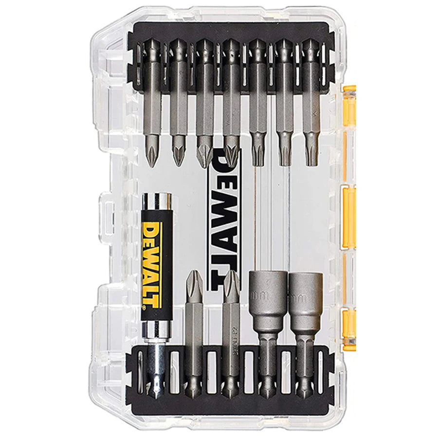 Dewalt-Juego de puntas de destornillador de impacto, 40 piezas, con estuche resistente, compatible con TStak Caddy, juego de brocas, accesorios DT70705