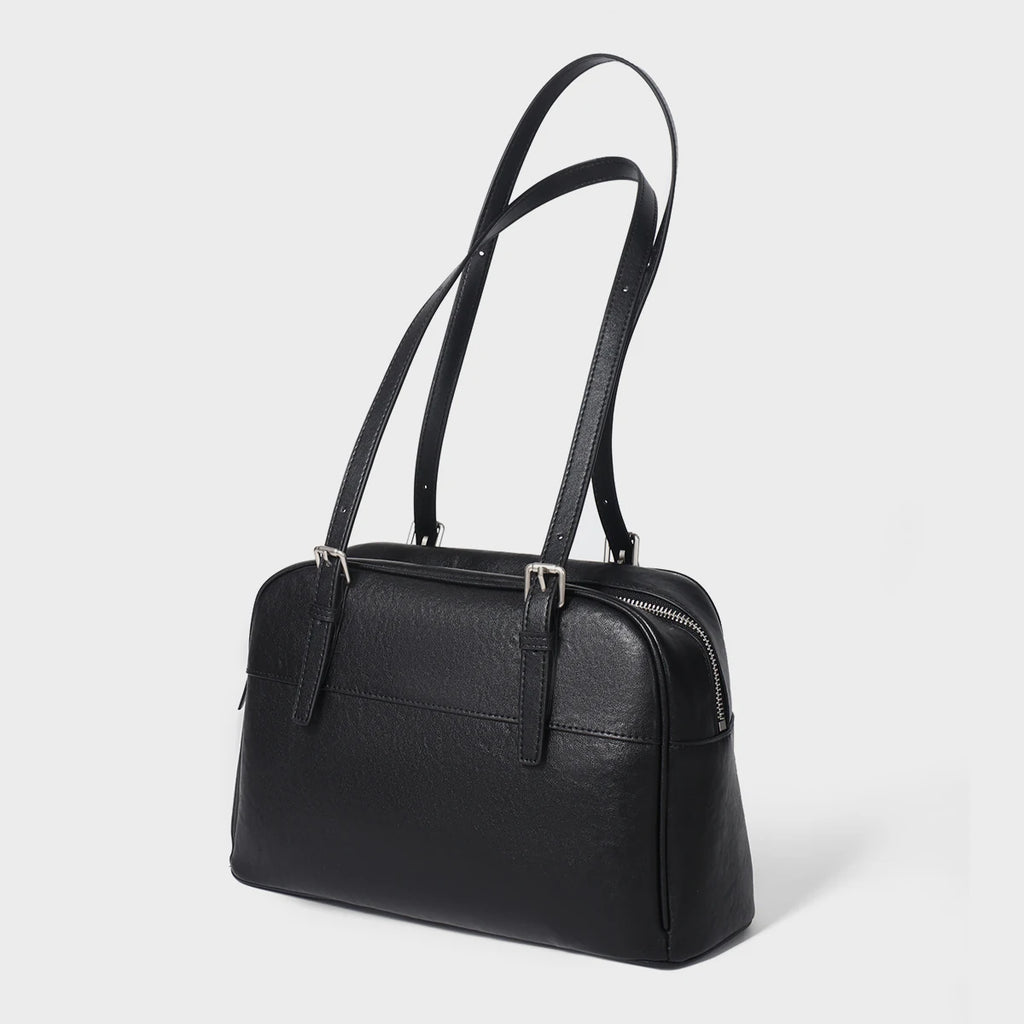 Bolso de Mano para Mujer 2025, Nuevo Bolso Boston, Bolso Bowling, Bolso de Hombro de Cuero Genuino, Bolso de Mujer