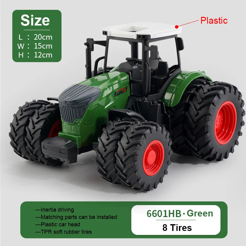 Juguetes para niños Modelos de coches Tractor Múltiples accesorios para elegir