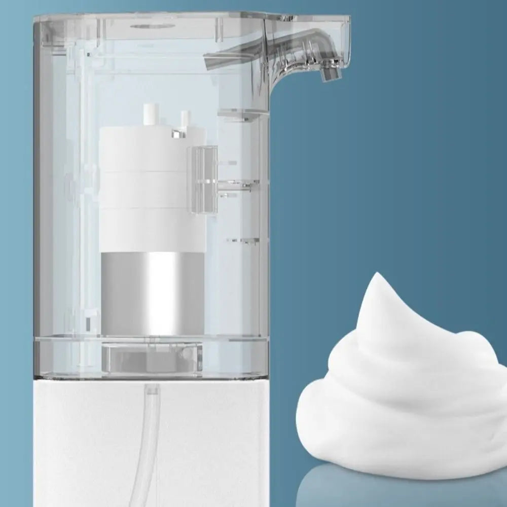 Dispensador de jabón con Sensor de operación sin contacto, funcionamiento silencioso automático, desinfectante de manos, dispensador de jabón con Sensor inteligente para Hotel