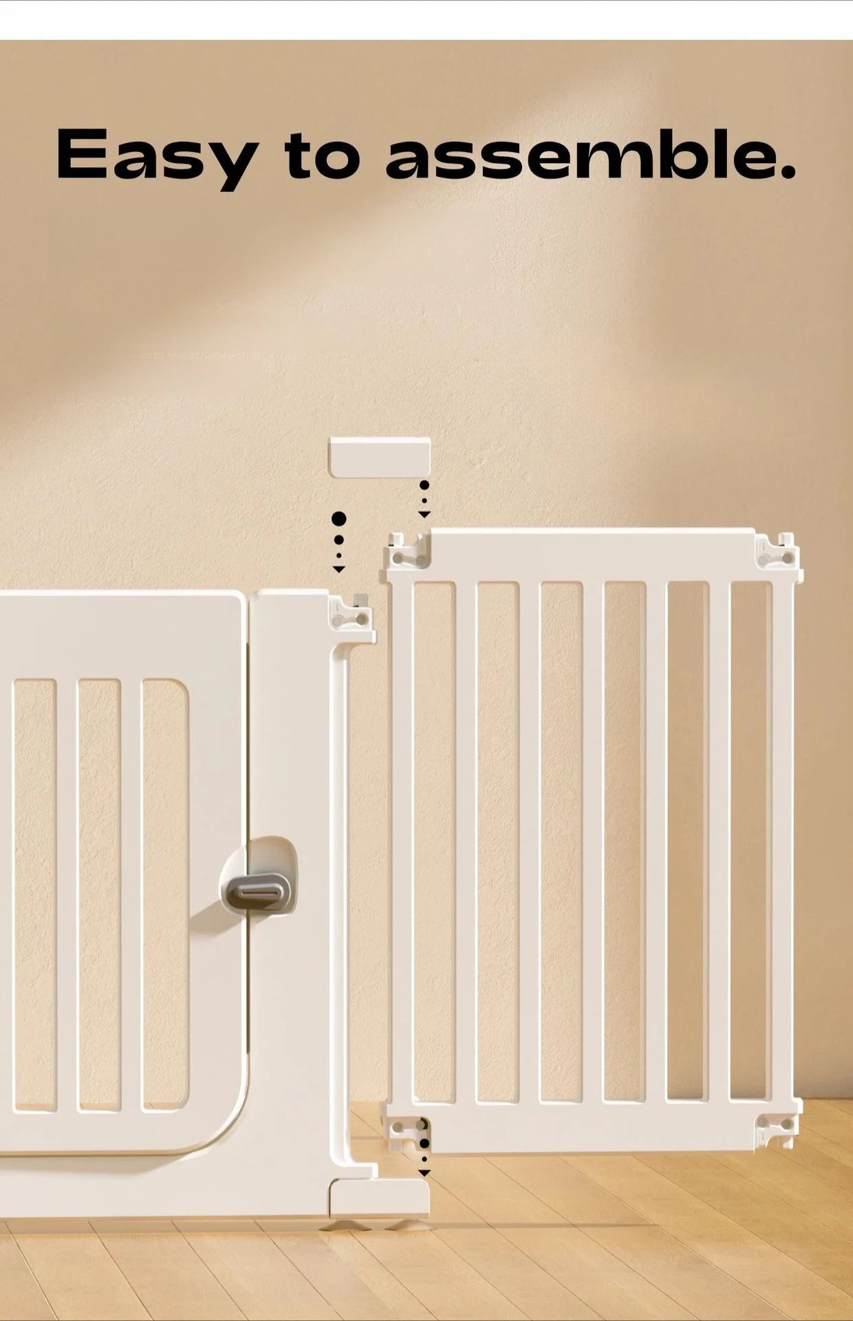 Valla para mascotas, jaula para perros domésticos para interiores, valla para perros pequeños, valla de protección de seguridad especial para interiores, producto de partición portátil para mascotas