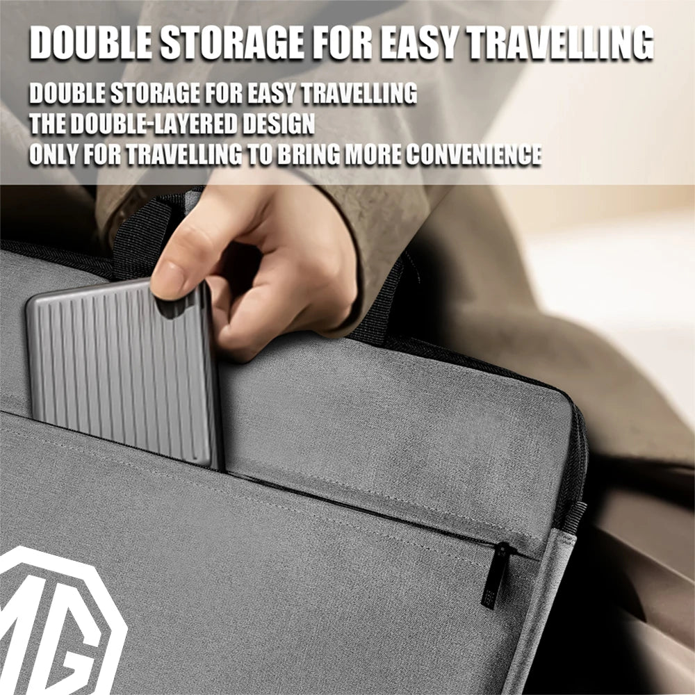 Bolsa de transporte de viaje portátil impermeable para tableta, bolso de ordenador para Morris Garages MG Motors MG5 MG3 MG4 MG6 MG7 Hector